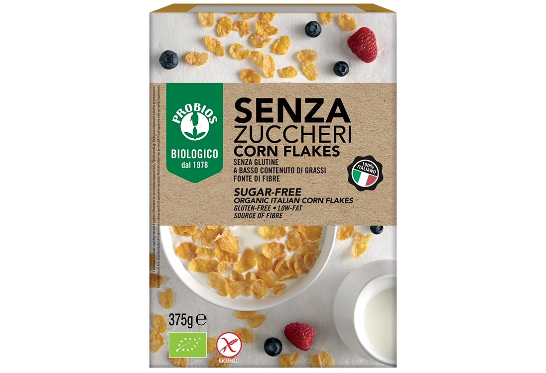 Corn Flakes Senza Zuccheri 375 G